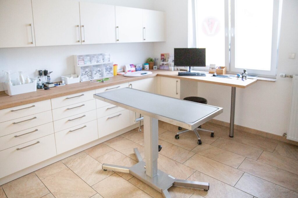 Behandlungsraum Tierarztpraxis Witten Herbede